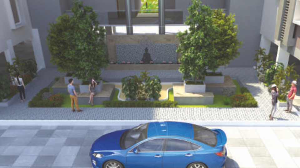 park at 2 bhk apartments in gannavram